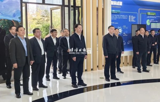 黄晓武马军率蚌埠市党政代表团 赴上海市学习考察