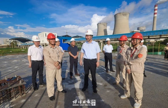 黄晓武调研推进黄疃窑淮河大桥及港口码头建设