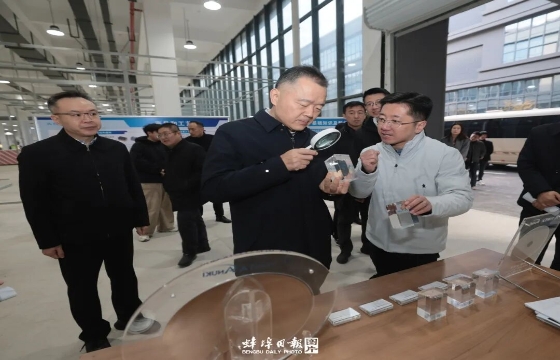 马军调研督导重点项目建设情况