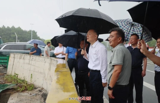 马军调研督导台风“巴威”防范应对、安全生产、防汛备汛和重点项目建设工作